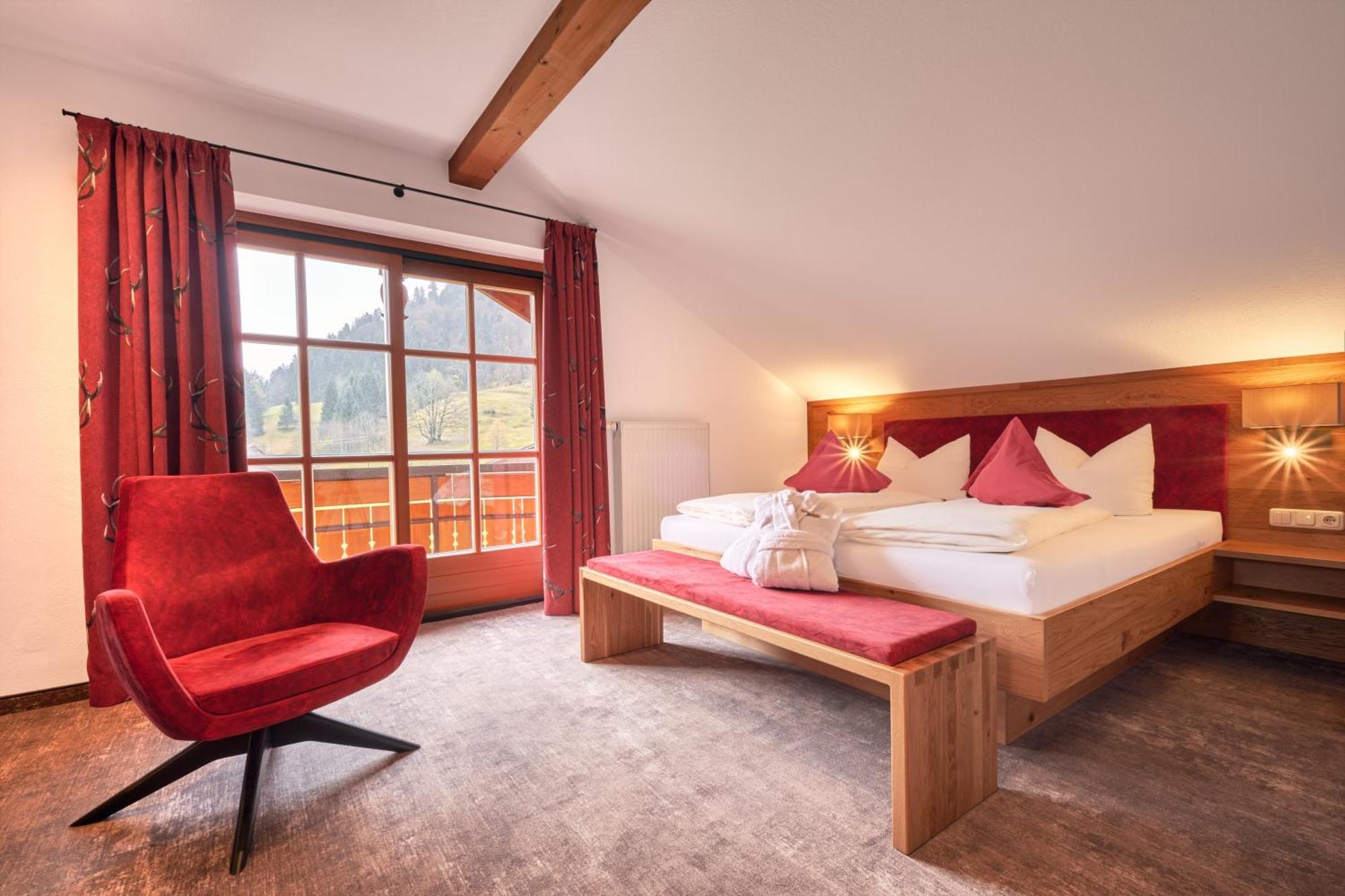 Landhotel Berghof Bad Hindelang Exterior foto