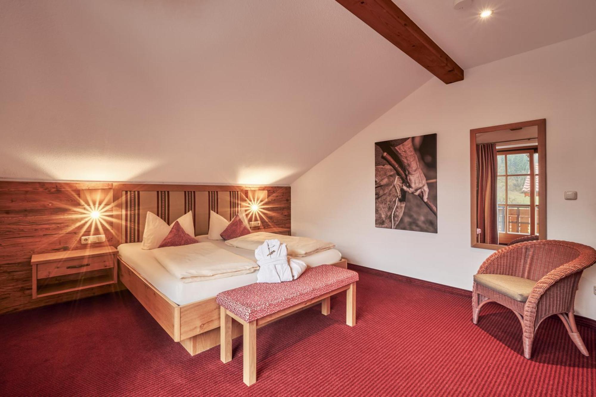 Landhotel Berghof Bad Hindelang Exterior foto